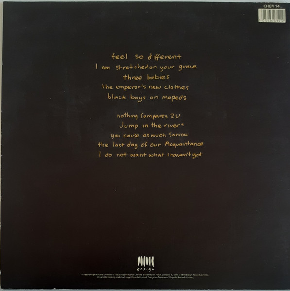 Sinead O'Connor - I Do Not Want What I Haven't Got - Used Vinyl Recor image 2