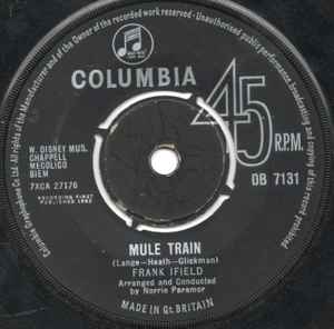 Frank Ifield - Mule Train - Used Vinyl Record 7" image 1