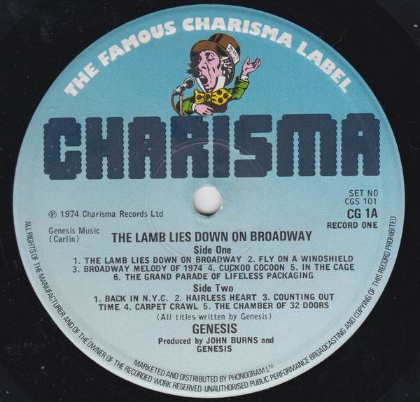 Genesis - Lamb Lies Down On Broadway - Used Vinyl Record image 3