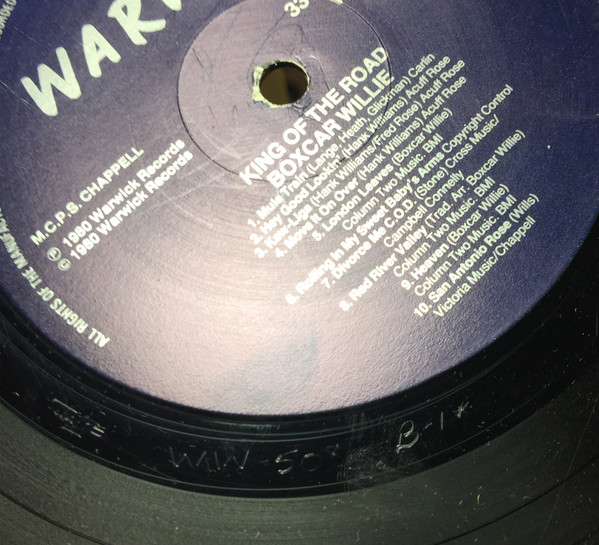 Boxcar Willie - King Of The Road - Used Vinyl Record image 7