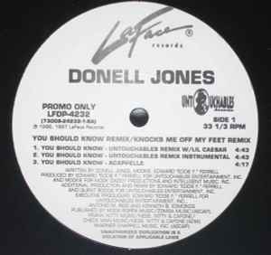 Donell Jones - You Should Know Remix / Knocks Me Off My Feet image 1