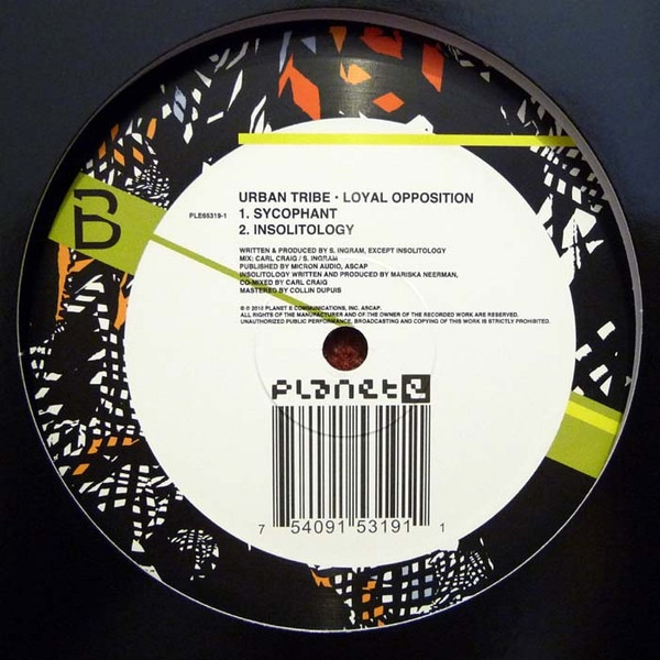 Urban Tribe - Loyal Opposition - Vinyl Record 12" image 2