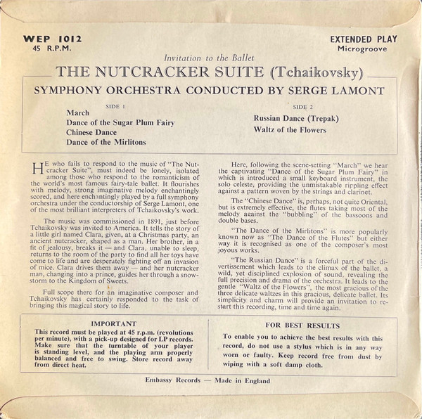Pyotr Ilyich Tchaiko - Invitation To The Ballet - Nutcracker Suite ( image 2
