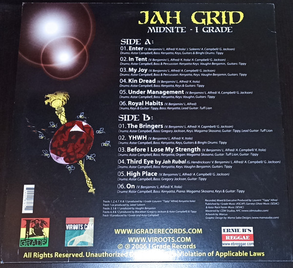 Midnite - Jah Grid - Vinyl Record image 2