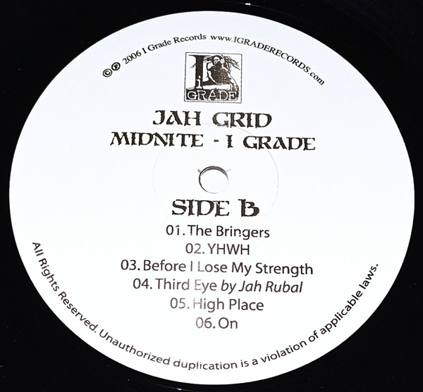 Midnite - Jah Grid - Vinyl Record image 4
