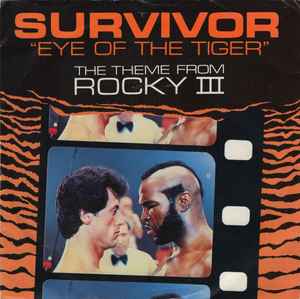 Survivor - Eye Of The Tiger - Used Vinyl Record 7" image 1