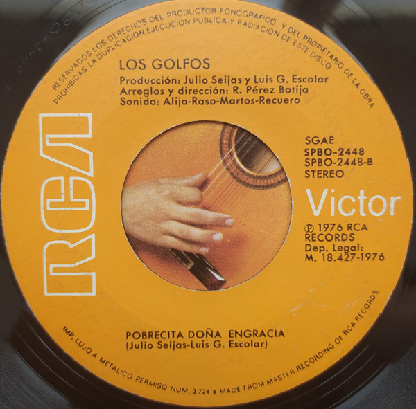 Los Golfos - ¿Que Pasa Contigo, Tio? - Used Vinyl Record 7" image 4