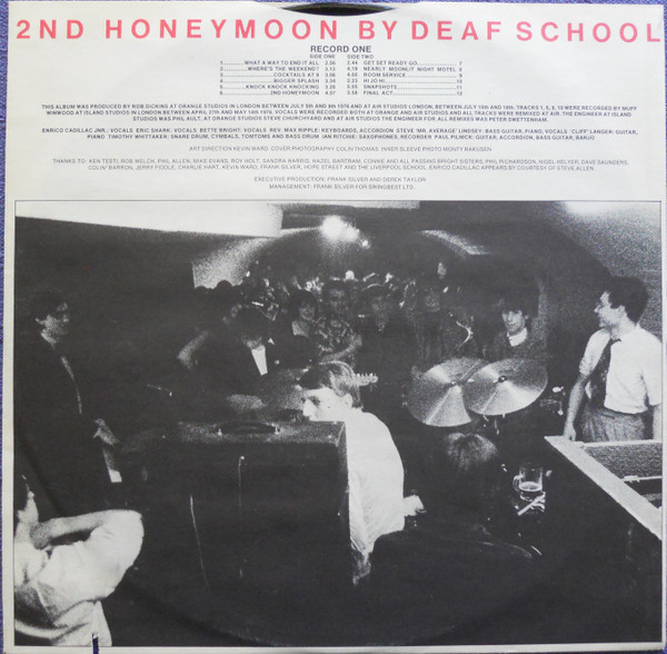 Deaf School - 2nd Honeymoon / Don't Stop The World - Used Vinyl Record image 10