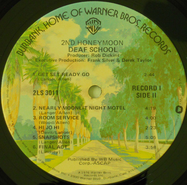 Deaf School - 2nd Honeymoon / Don't Stop The World - Used Vinyl Record image 6