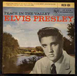 Elvis Presley - Peace In The Valley - Used Vinyl Record 7" image 1