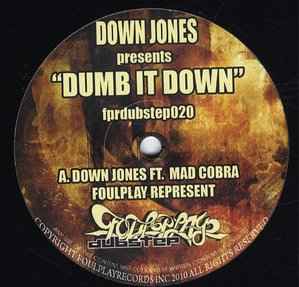 Down Jones - Dumb It Down - Vinyl Record 12" image 1