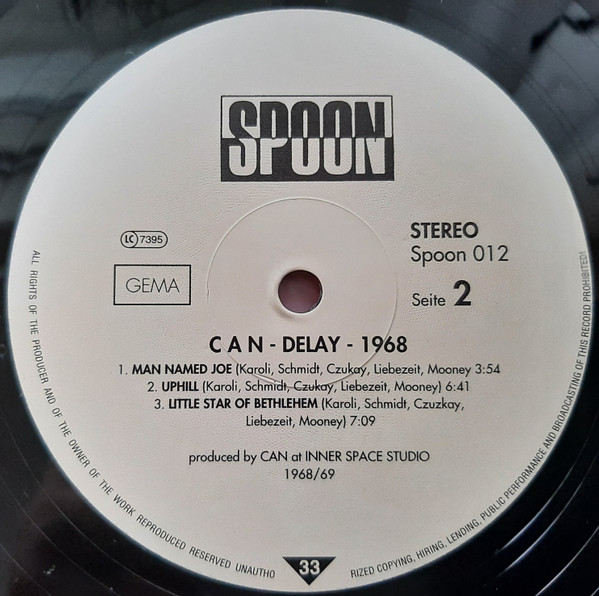 Can - Delay 1968 - Used Vinyl Record image 4