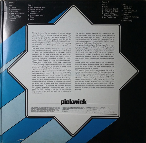 Bachelors - Collection - Used Vinyl Record image 4