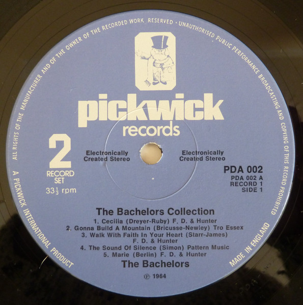 Bachelors - Collection - Used Vinyl Record image 5