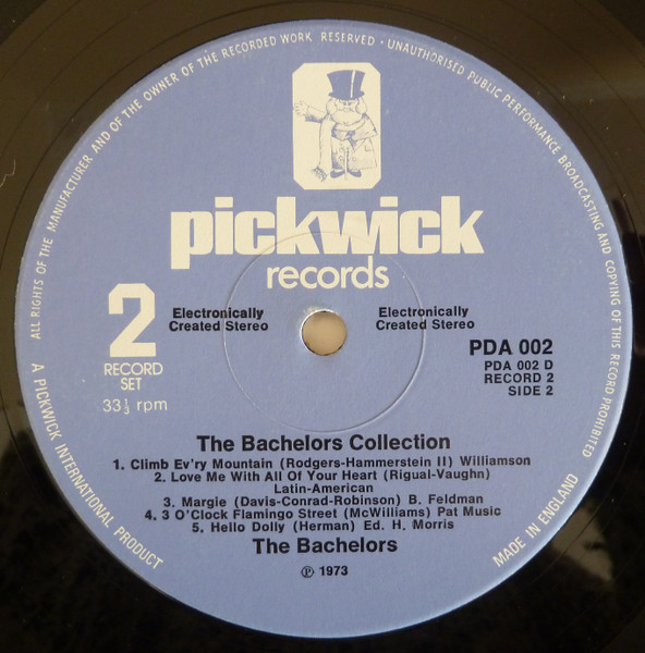 Bachelors - Collection - Used Vinyl Record image 8
