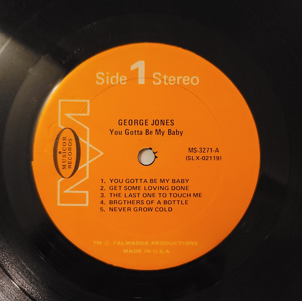 George Jones - You Gotta Be My Baby - Used Vinyl Record image 3