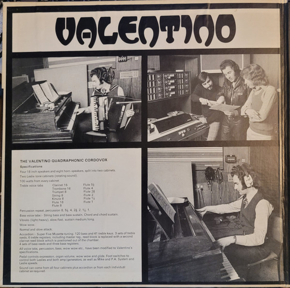 Valentino - Contrasts - Used Vinyl Record image 6