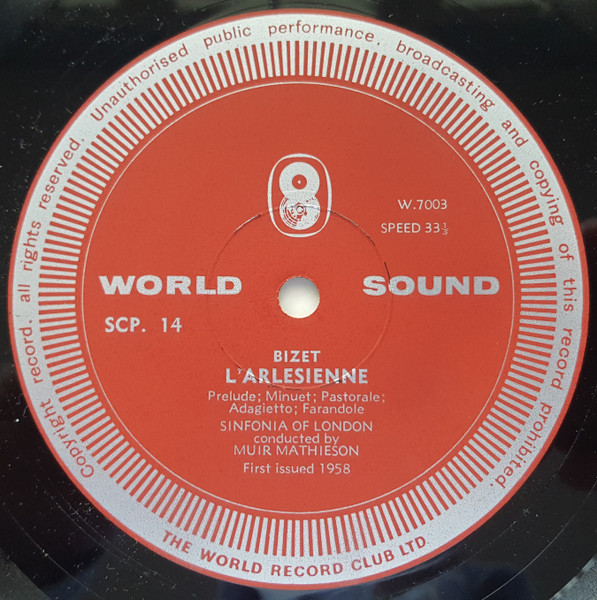 Georges Bizet - Carmen Suite / L'Arlesienne Suite - Used Vinyl Recor image 4