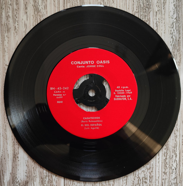 Conjunto Oasis - A Night Out In La Siesta Barbecue - Used Vinyl Reco image 3