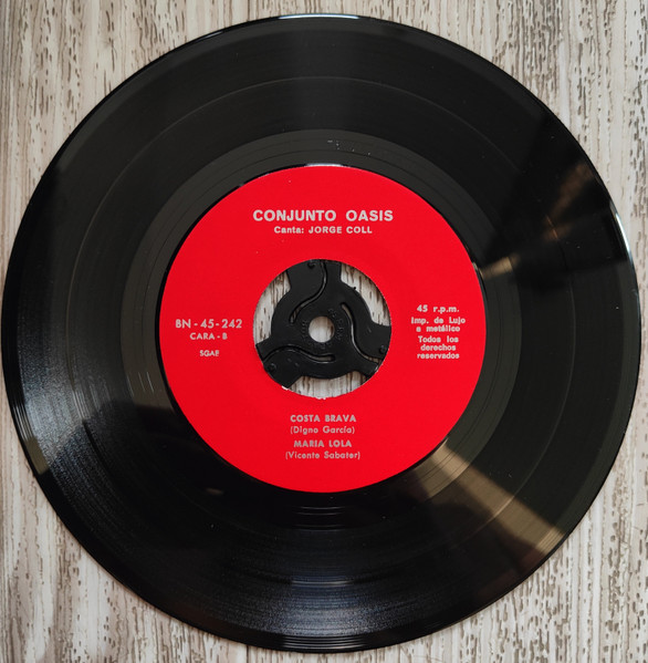 Conjunto Oasis - A Night Out In La Siesta Barbecue - Used Vinyl Reco image 4