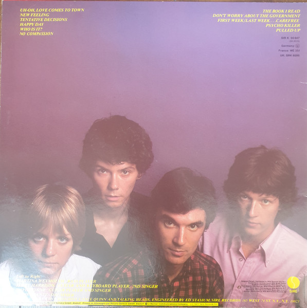 Talking Heads - : 77 - Used Vinyl Record image 2