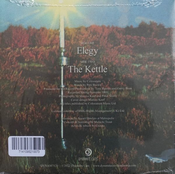 Colosseum - Elegy / The Kettle - Vinyl Record 7" image 3