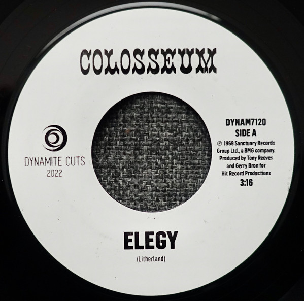 Colosseum - Elegy / The Kettle - Vinyl Record 7" image 4
