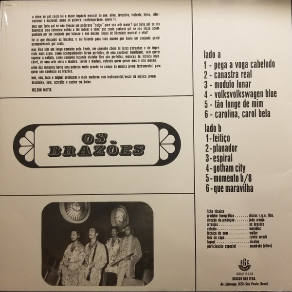 Os Brazoes - Vinyl Record image 2