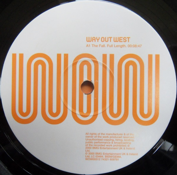 Way Out West - Fall - Used Vinyl Record 12" image 2