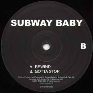 Subway Baby - Rewind / Gotta Stop - Used Vinyl Record 12" image 1