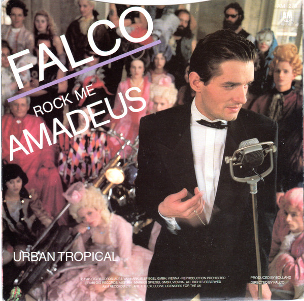Falco - Rock Me Amadeus - Used Vinyl Record 7" image 2