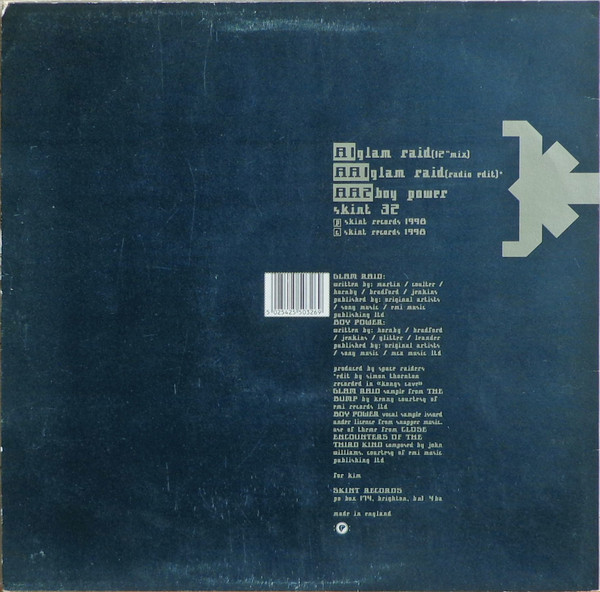Space Raiders - Glam Raid - Used Vinyl Record 12" image 2