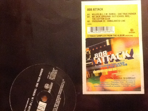 Various - 808 Attack 3 Track Sampler - Used Vinyl Record 12" image 3