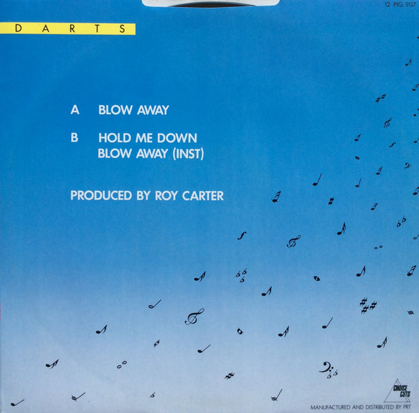 Darts - Blow Away - Used Vinyl Record 12" image 4