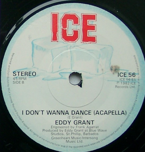 Eddy Grant - I Don't Wanna Dance - Used Vinyl Record 7" image 4