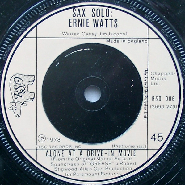 John Travolta - You're The One That I Want - Used Vinyl Record 7" image 2