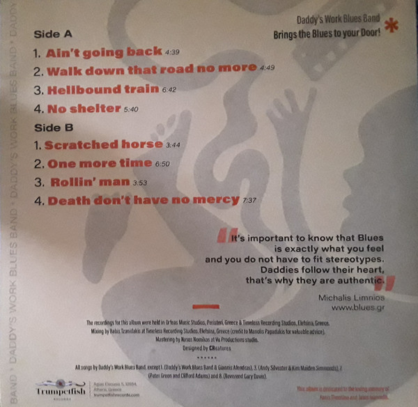 Daddy’s Work Blues - First - Vinyl Record image 2