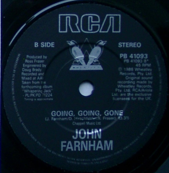 John Farnham - You're The Voice - Used Vinyl Record 7" image 4