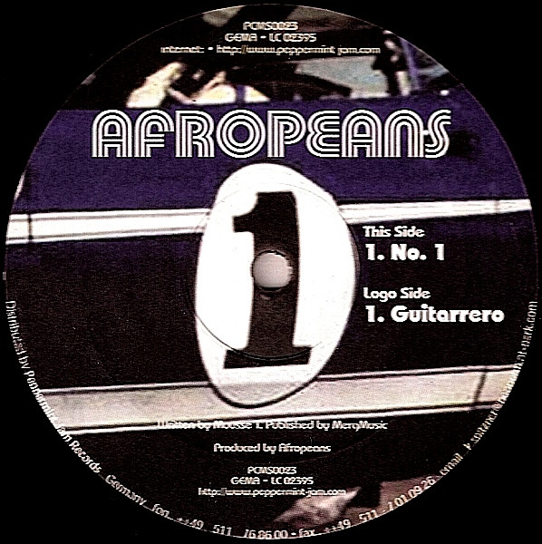 Afropeans - No. 1 - Used Vinyl Record 12" image 2