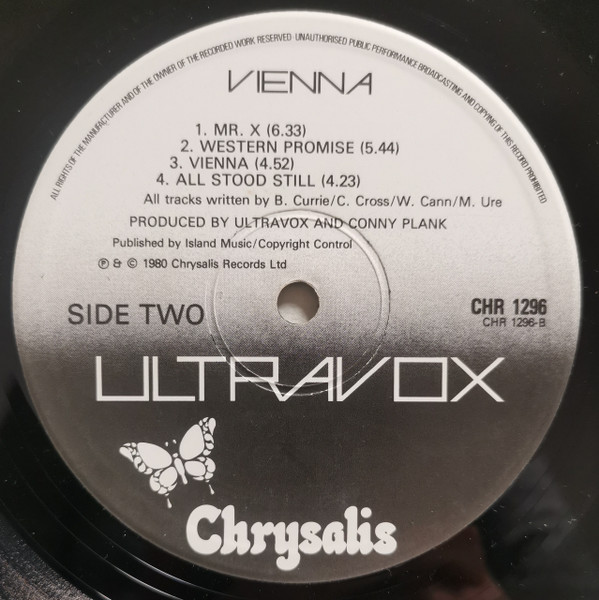 Ultravox - Vienna - Used Vinyl Record image 3