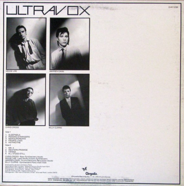 Ultravox - Vienna - Used Vinyl Record image 2