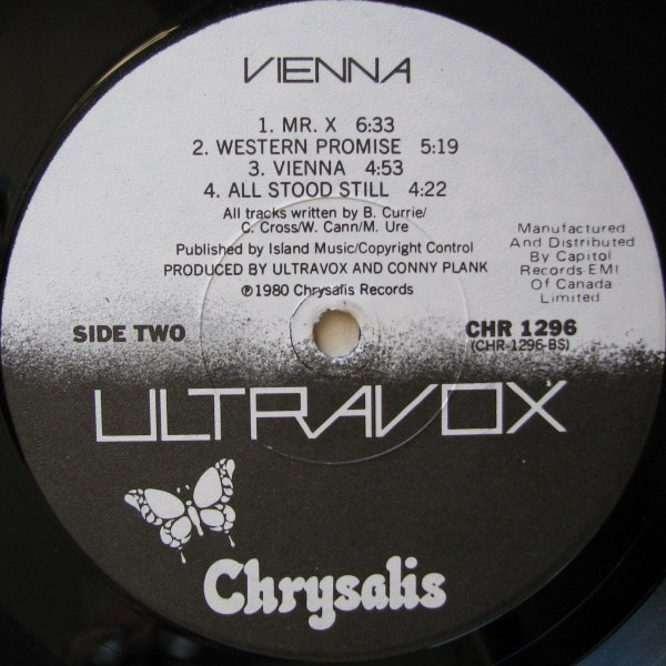 Ultravox - Vienna - Used Vinyl Record image 4
