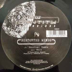 Distorted Minds - Eventual Remix / Oils - Vinyl Record 12" image 1