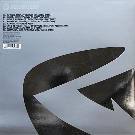 Various - Relentless (Summer Sampler) - Used Vinyl Record 12" image 2