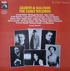 Gilbert & Sullivan - Early Records - Used Vinyl Record image 1