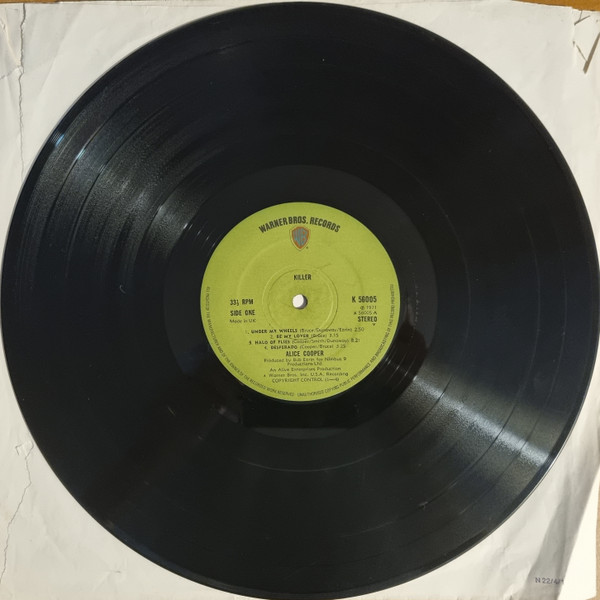 Alice Cooper - Killer - Used Vinyl Record image 6