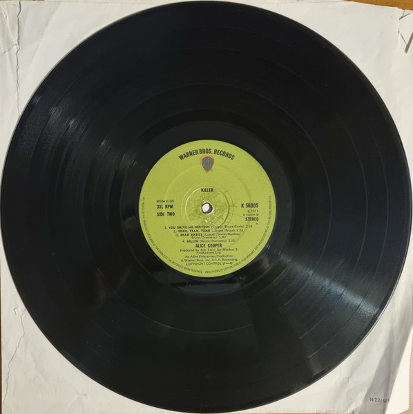 Alice Cooper - Killer - Used Vinyl Record image 7