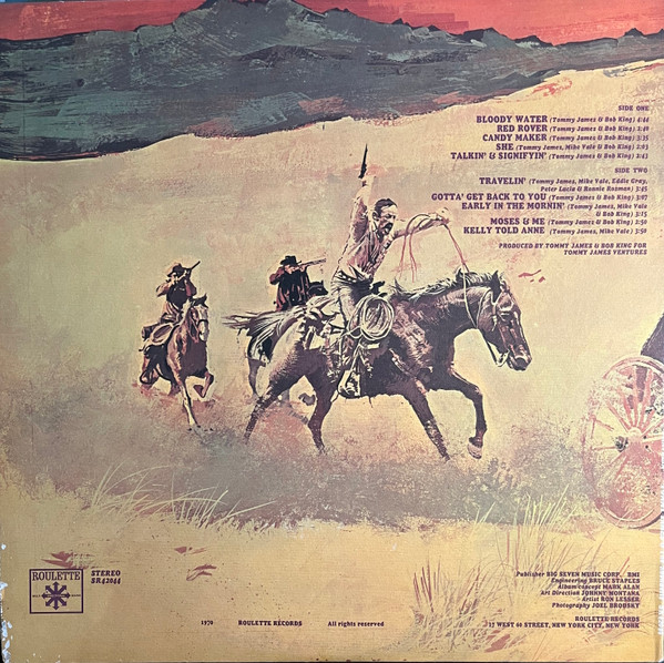 Tommy James & The Sh - Travelin' - Used Vinyl Record image 3