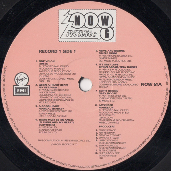 Various - Now That's What I Call Music 6 - Used Vinyl Record image 2