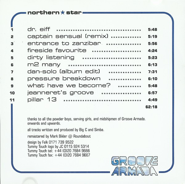 Groove Armada - Northern Star - CD image 2